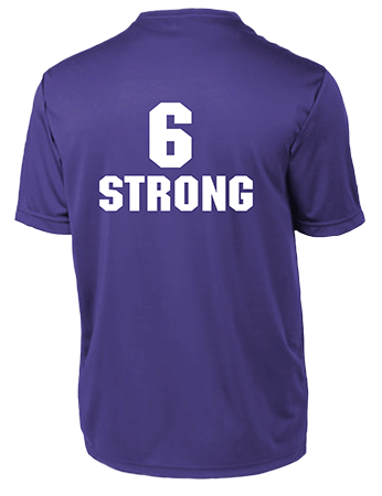 TB Shirt Back: 6 Strong